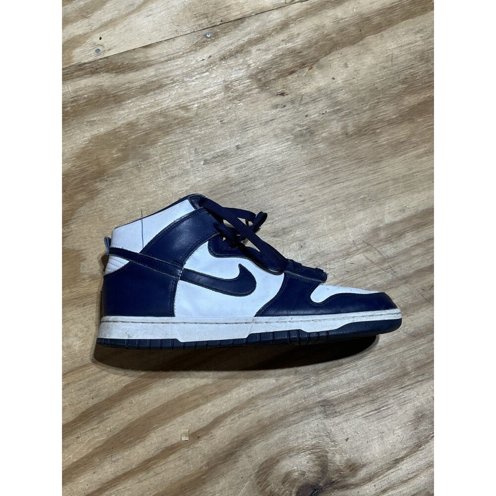 Nike Dunk High Championship Navy DD1399104 Men 10.5 Lace Leather
